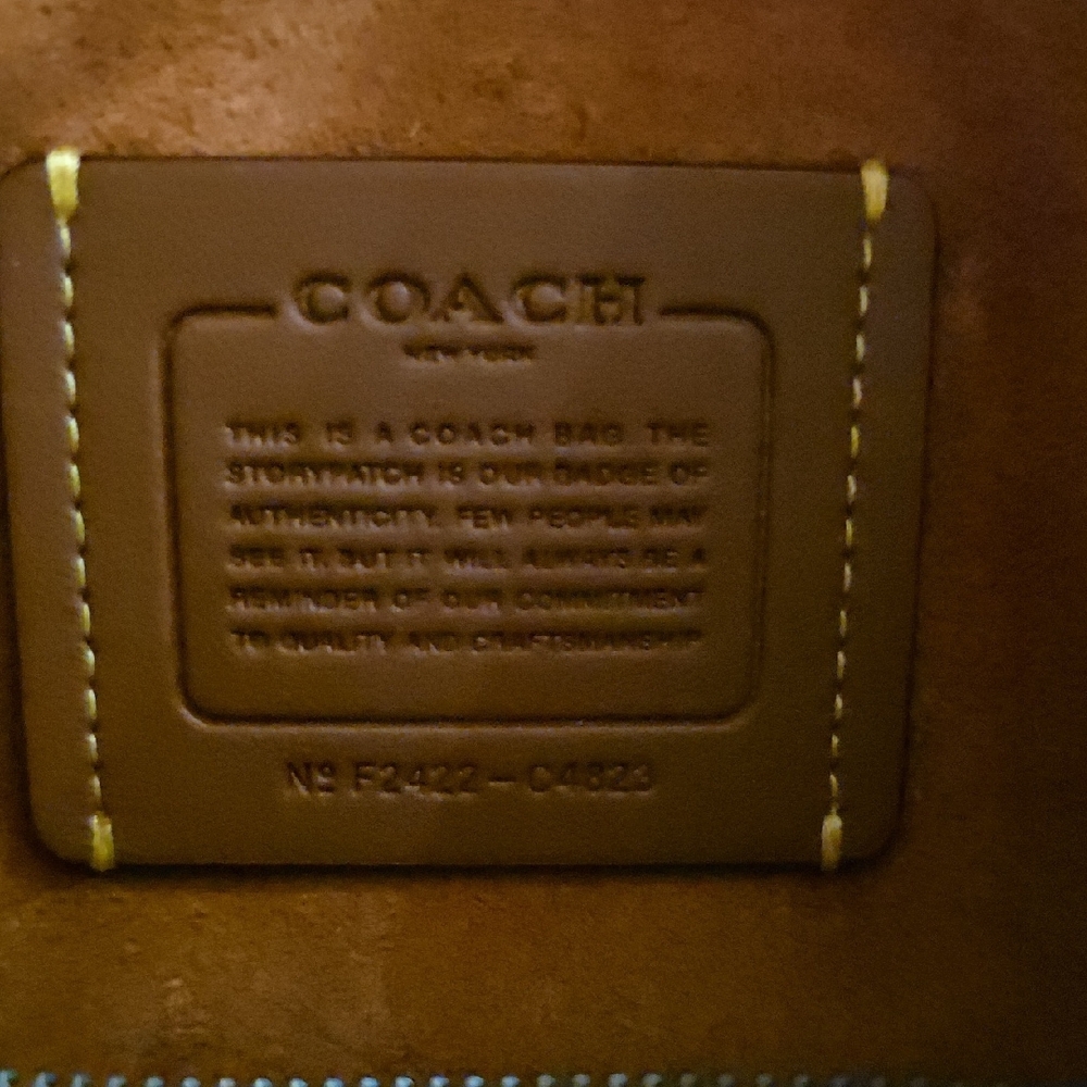 Coach Soft Tabby Purse Shoulder Bag - Picture 9 of 16